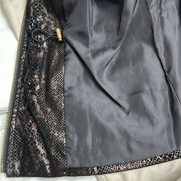 Erin London Vest Small Faux Snakeskin Python NWOT - Picture 10 of 16